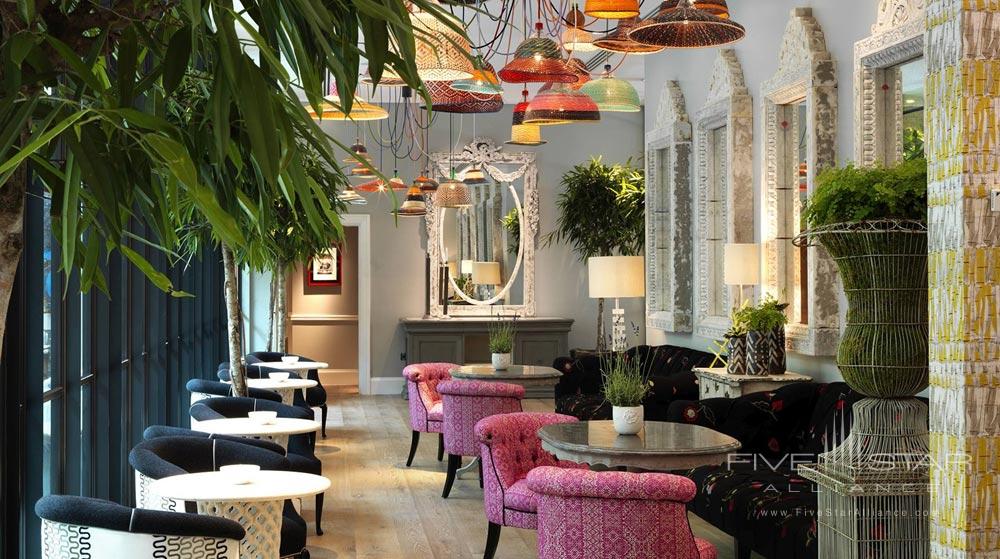 Dining at Ham Yard Hotel London, England