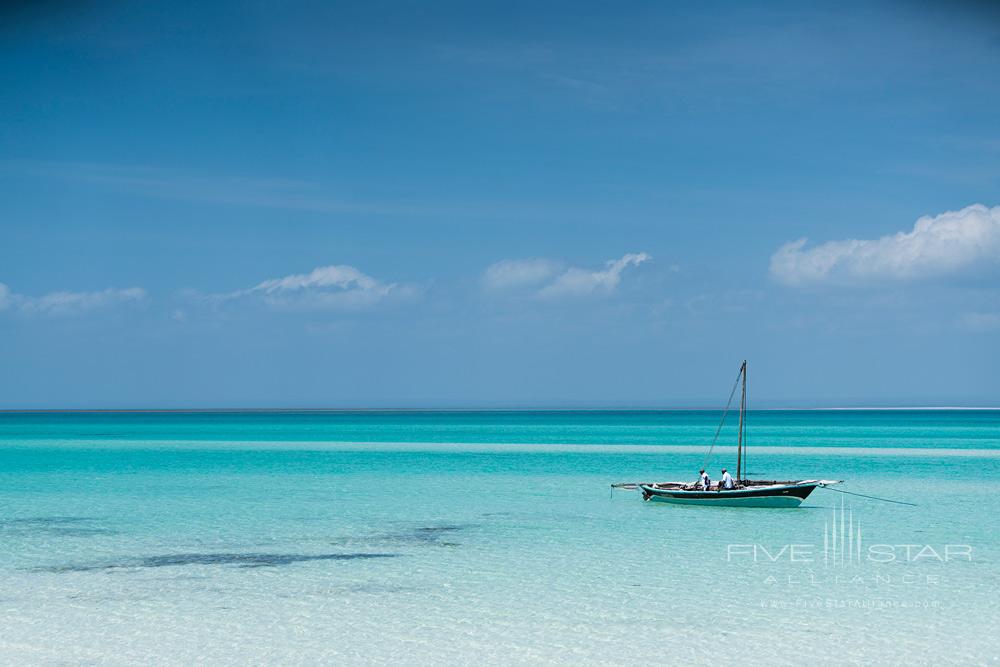 Beach at Anantara Medjumbe Island Resort and Spa, Medjumbe Island, Mozambique