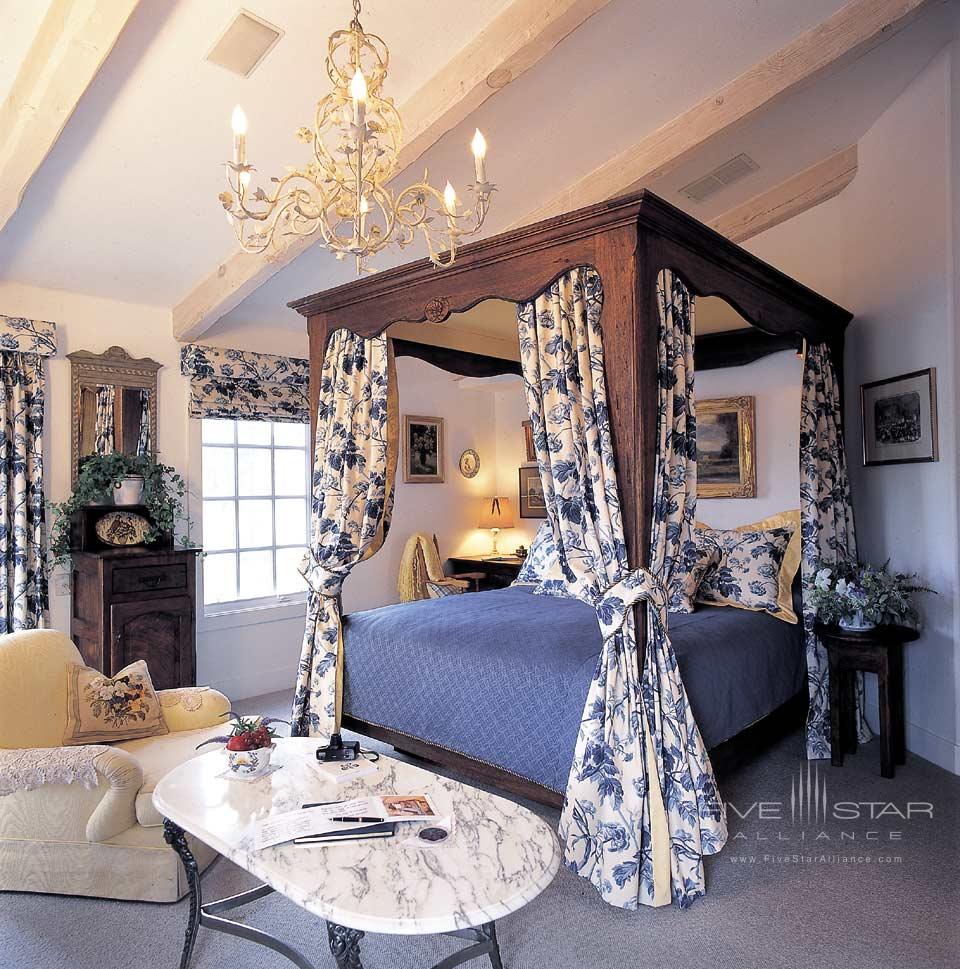 Guest Room at Chateau du Sureau, CA