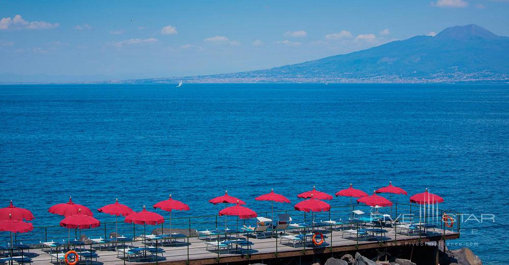 Beach at Bellevue Hotel Syrene