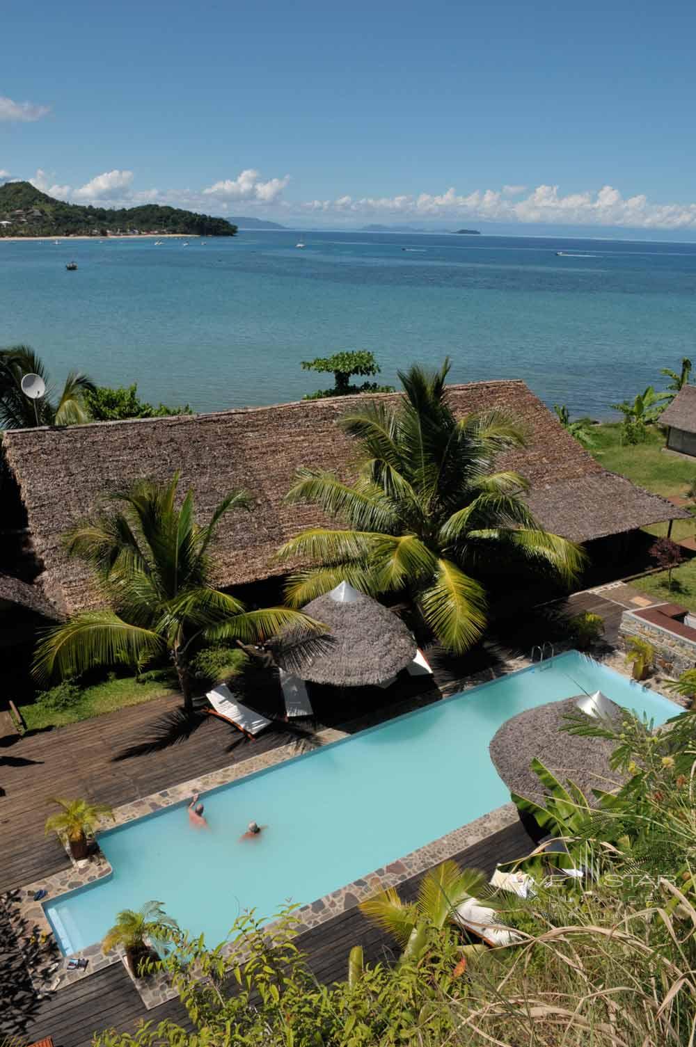 Freshwater Pool at LHeure Bleue Hotel, Madagascar