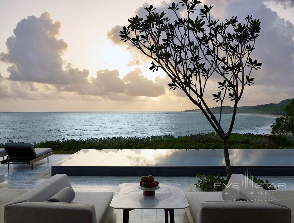 Terrace of one bedroom casita at Amanera Resort, Dominican Republic