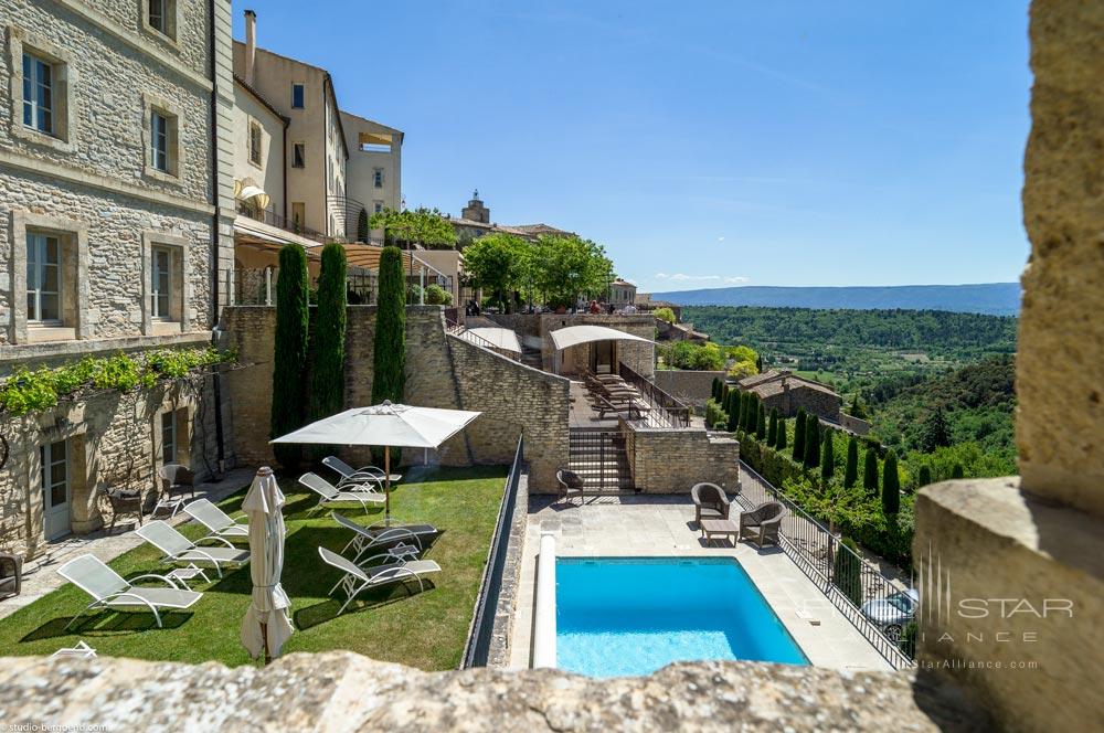 Pool at La Bastide de Gordes, France