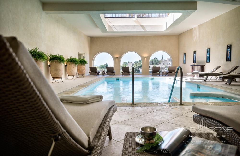 Indoor Pool at La Bastide de Gordes, France