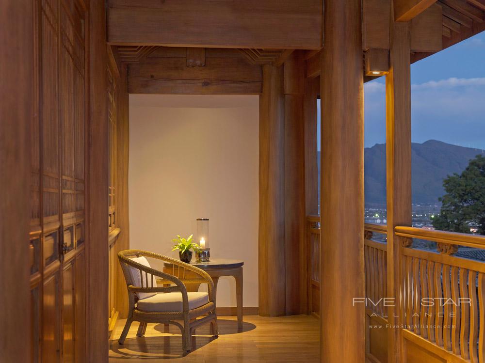 Suite Balcony at Amandayan, Lijiang China