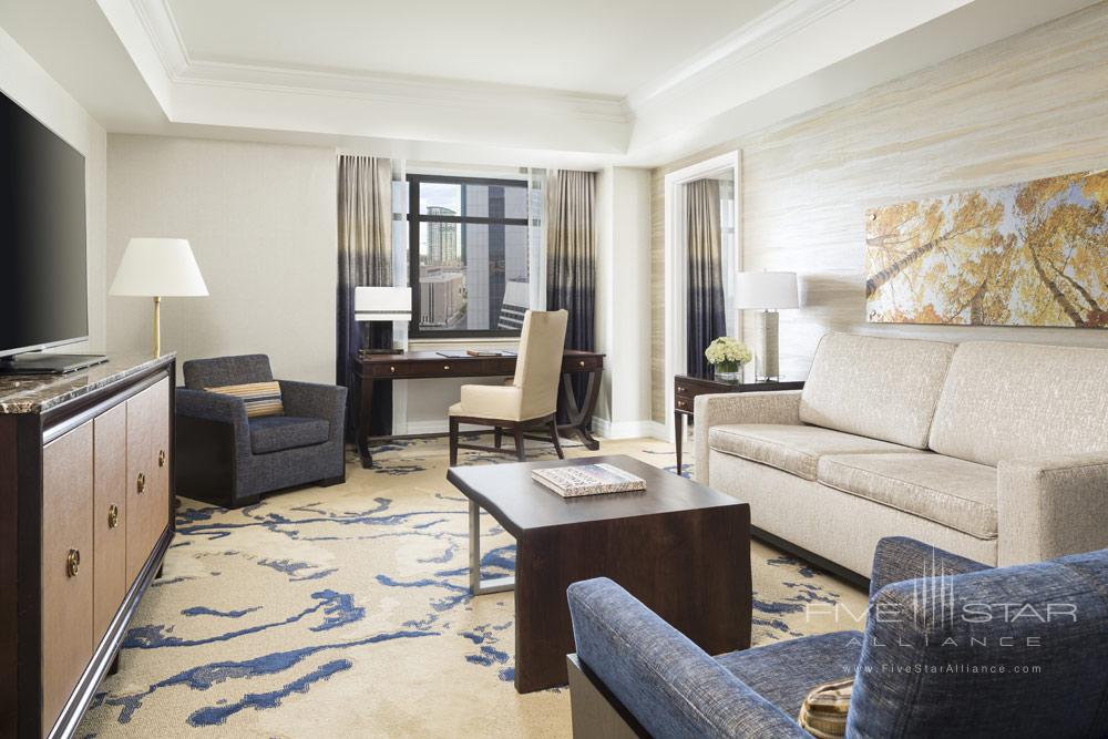 One Bedroom Suite Parlor at Ritz Carlton Denver