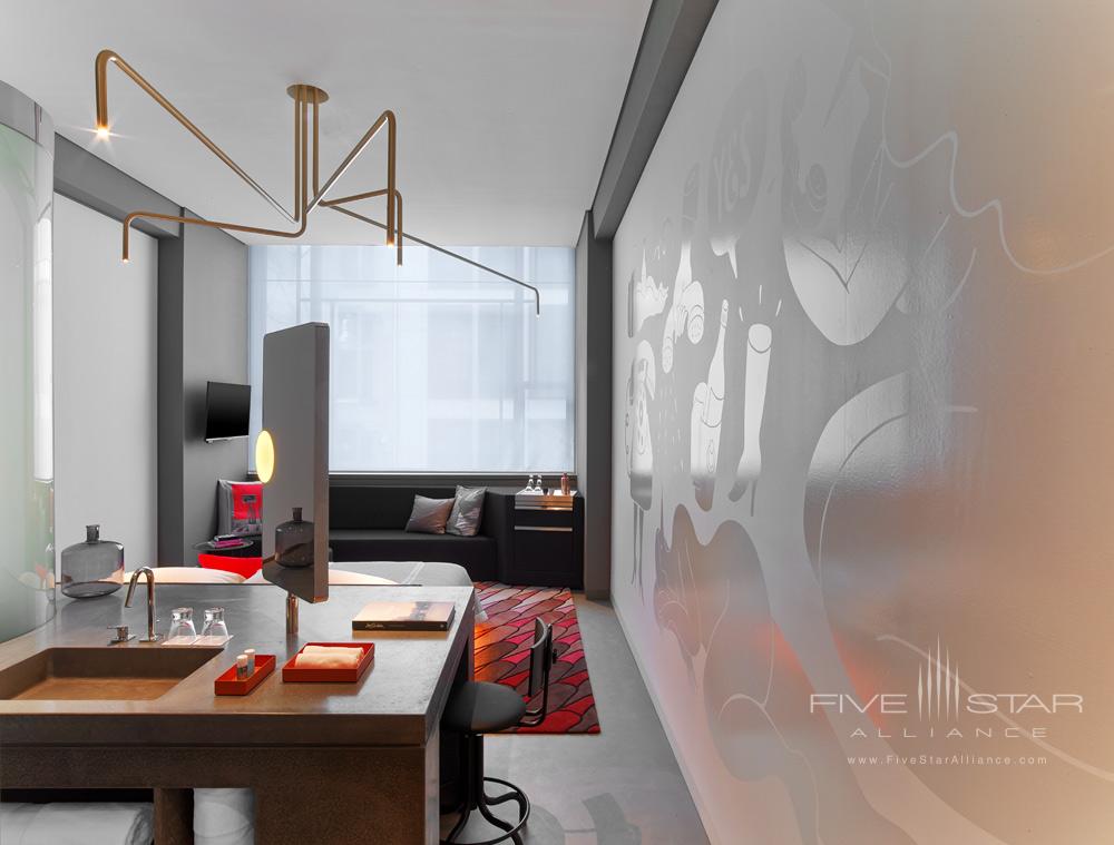 W Amsterdam Suite Living Area