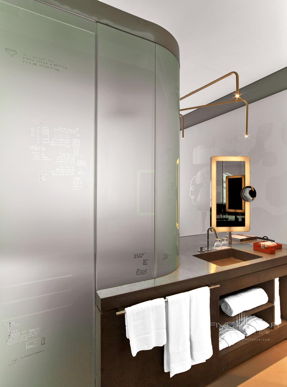 W Amsterdam Guest Bath