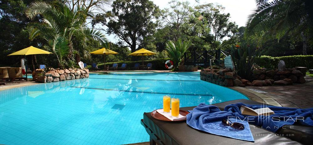 Outdoor Pool at Sarova Mara Game Camp, Kenya