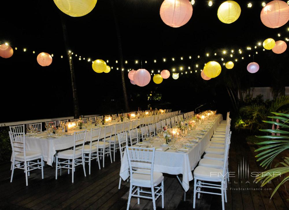 Dining at Cobblers Cove, Barbados