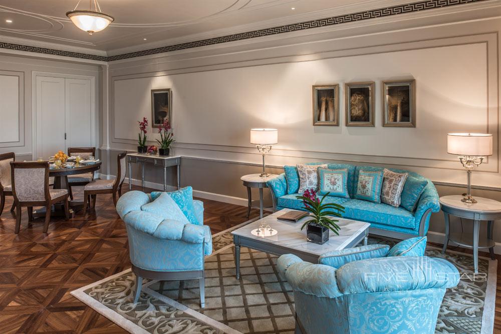 Grand Suite Living Room at Palazzo Versace Dubai