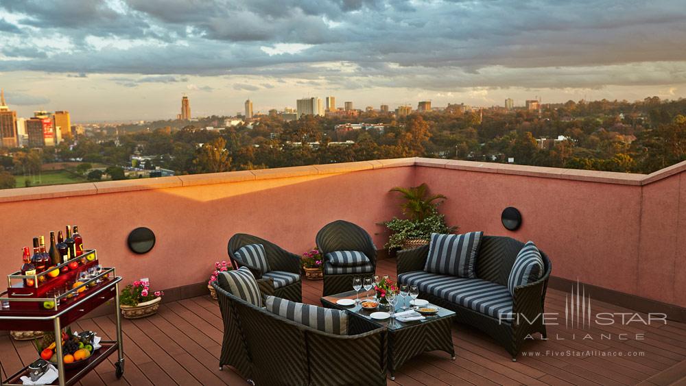 Presidential Suite Rooftop at Villa Rosa Kempinski Nairobi, Kenya