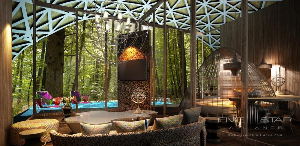 Birds Nest Lounge at Keemala Phuket, Thailand