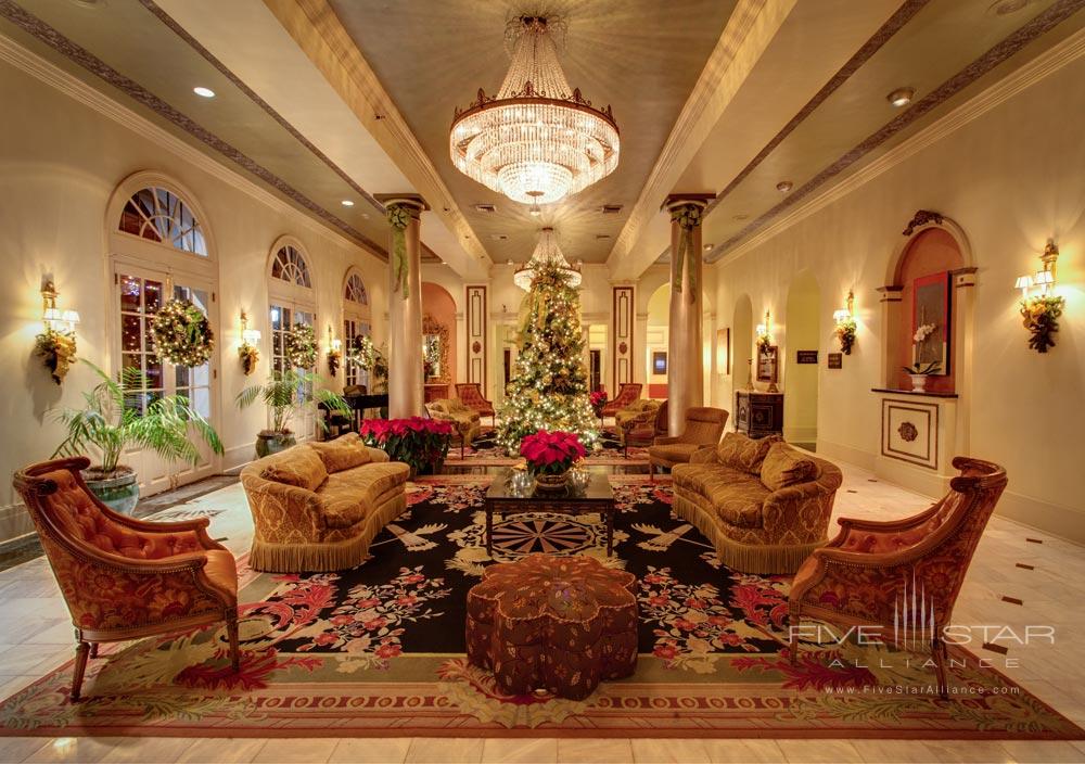 Lobby and Lounge at Bourbon Orleans Hotel, New Orleans