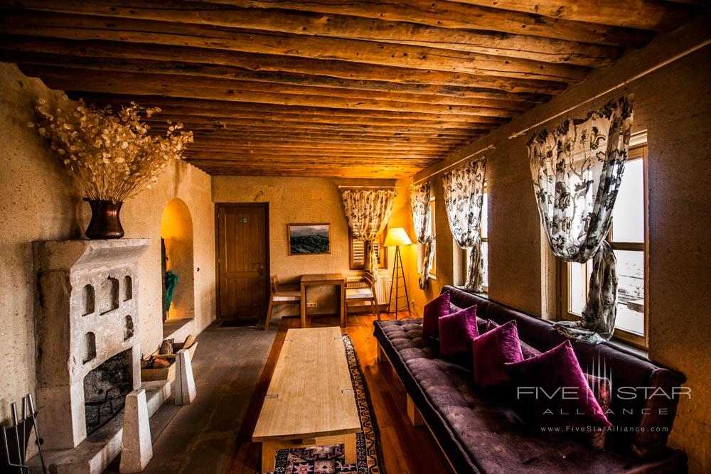 Suite Living Area at Argos in Cappadocia, Turkey