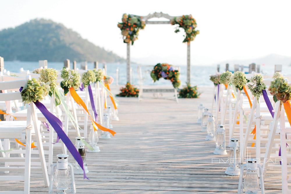 Wedding Venue at D-Resort Gocek, Turkey