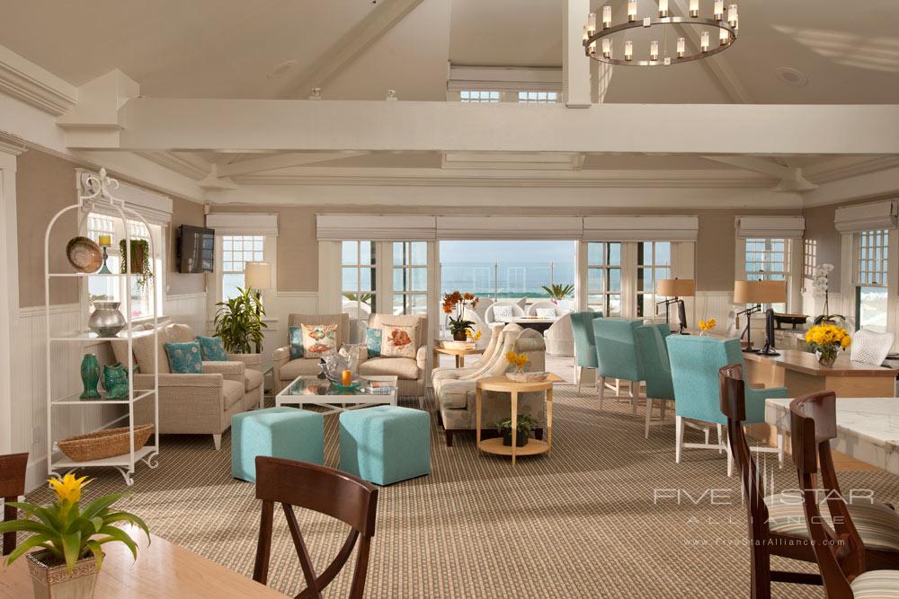The Windsor Cottage lounge at Beach Village at The Del, San Diego