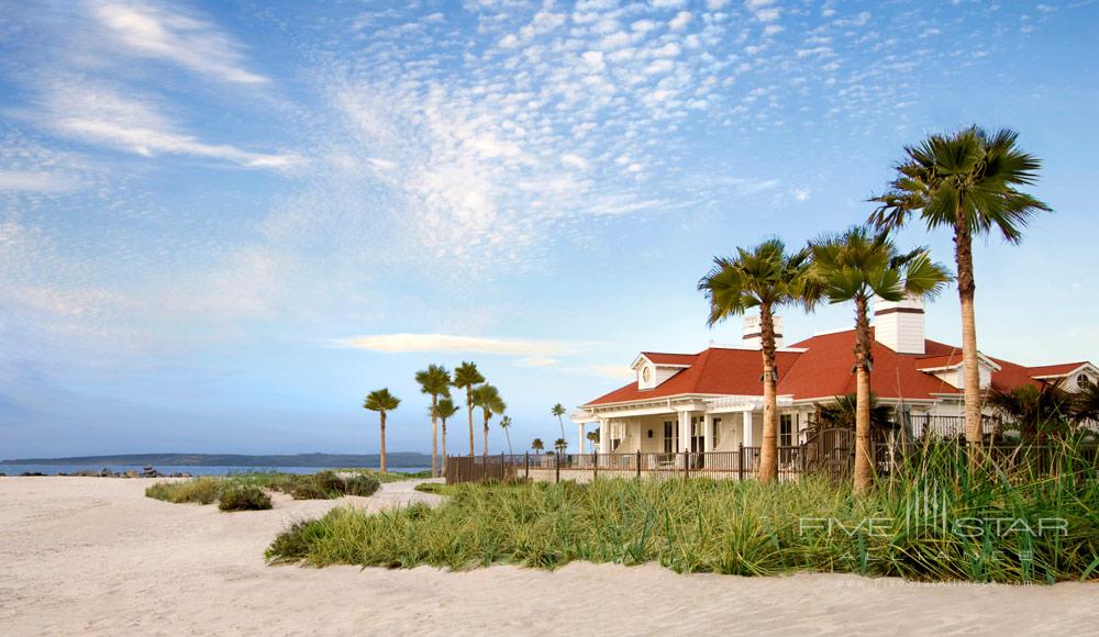 Exterior of a Cottage at Beach Village at The Del, San Diego