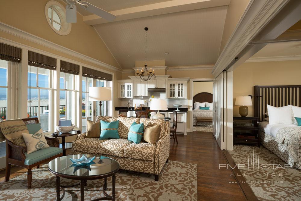 Cottage Living Room at Beach Village at The Del, San Diego