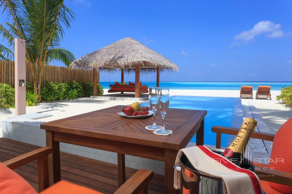 Deluxe Beach Villa with Pool at Sun Aqua Vilu Reef, Maldives