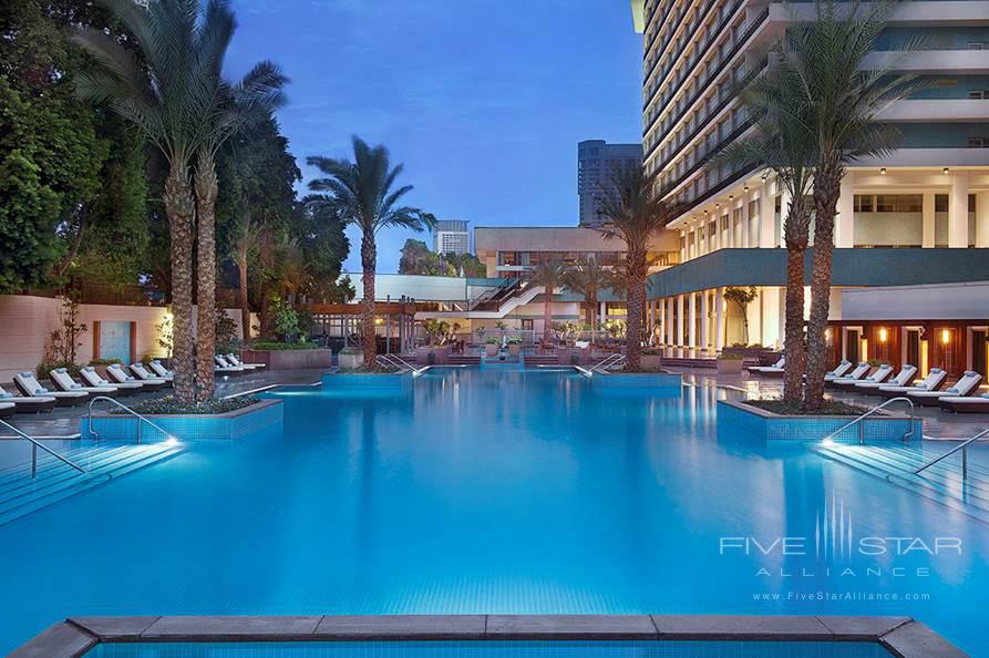 Pool at The Nile Ritz-Carlton, Cairo, Egypt