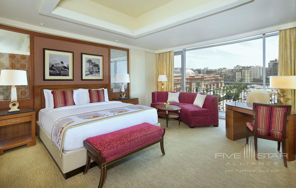 Guestroom at The Nile Ritz Carlton, Cairo