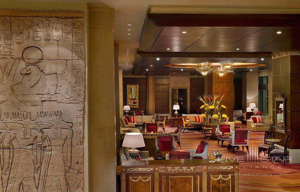 Lobby of The Nile Ritz-Carlton, Cairo, Egypt