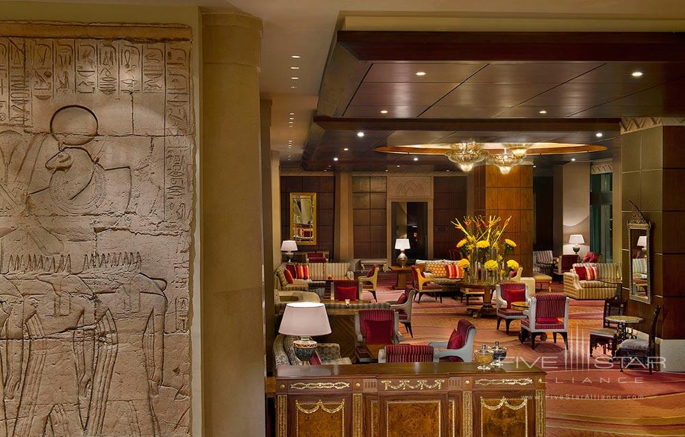 Lobby of The Nile Ritz-Carlton, Cairo, Egypt