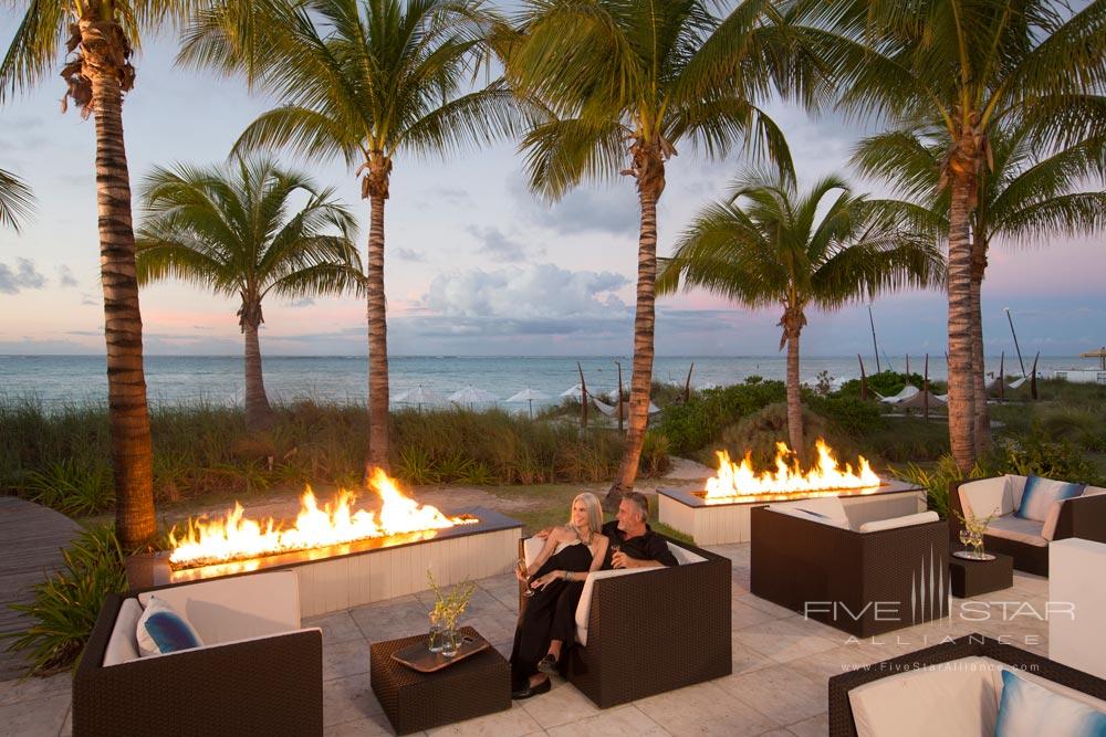 Terrace Lounge and Firepit at Beaches Turks and Caicos