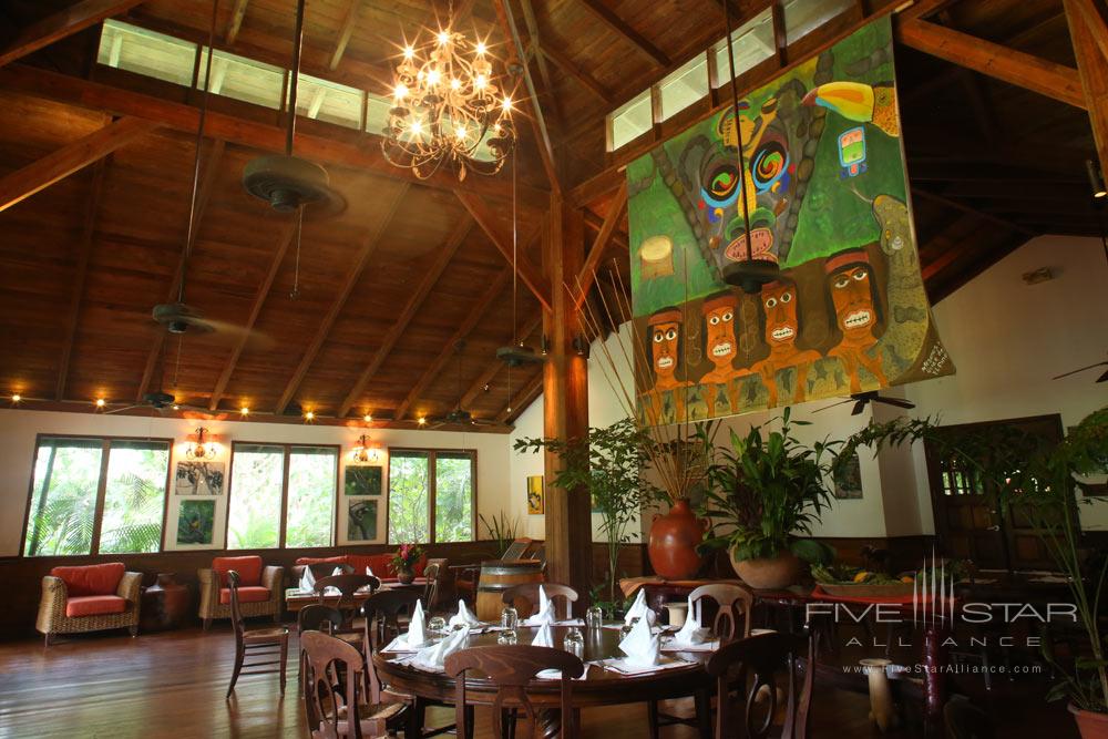 Itzama Restaurant at The Lodge and Spa at Pico Bonito, La Ceiba, Honduras