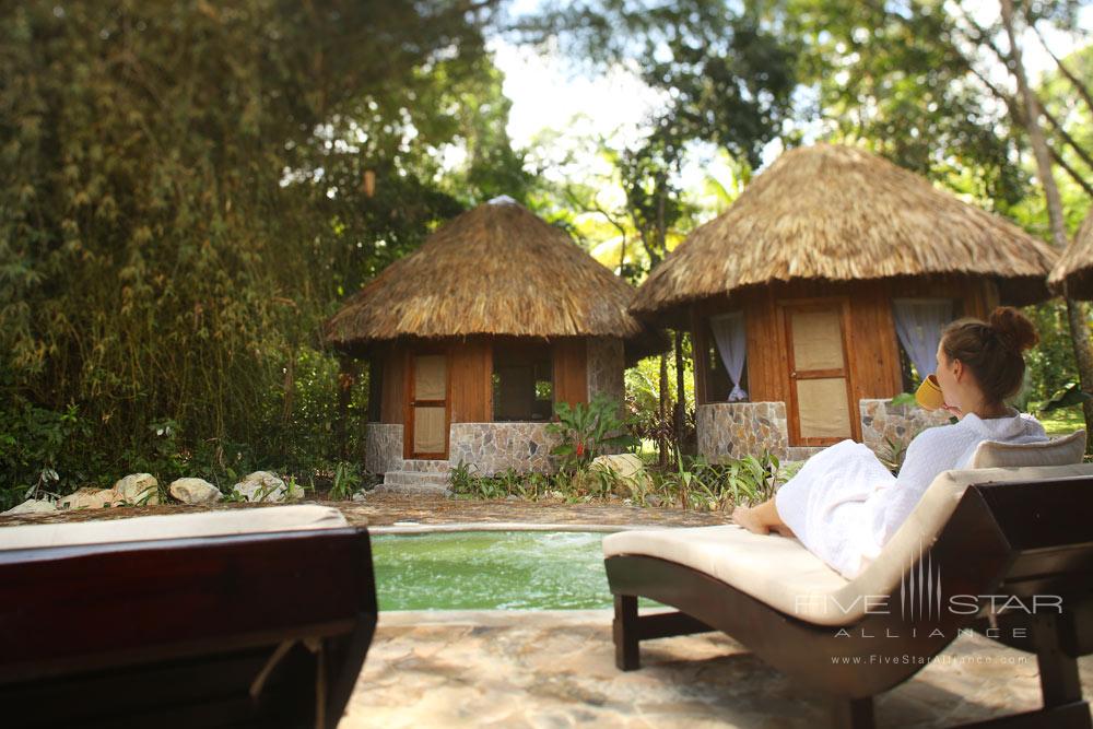Spa Relaxation Area at The Lodge and Spa at Pico Bonito, La Ceiba, Honduras