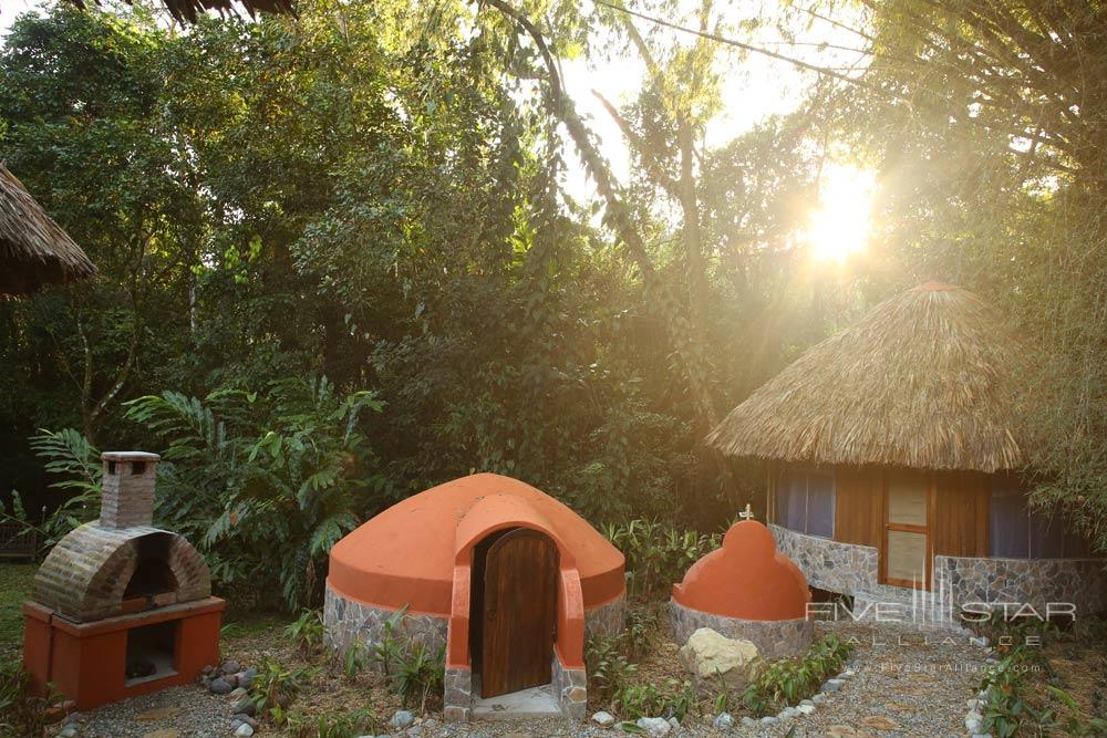 Temazcal Entrance at The Lodge and Spa at Pico Bonito, La Ceiba, Honduras