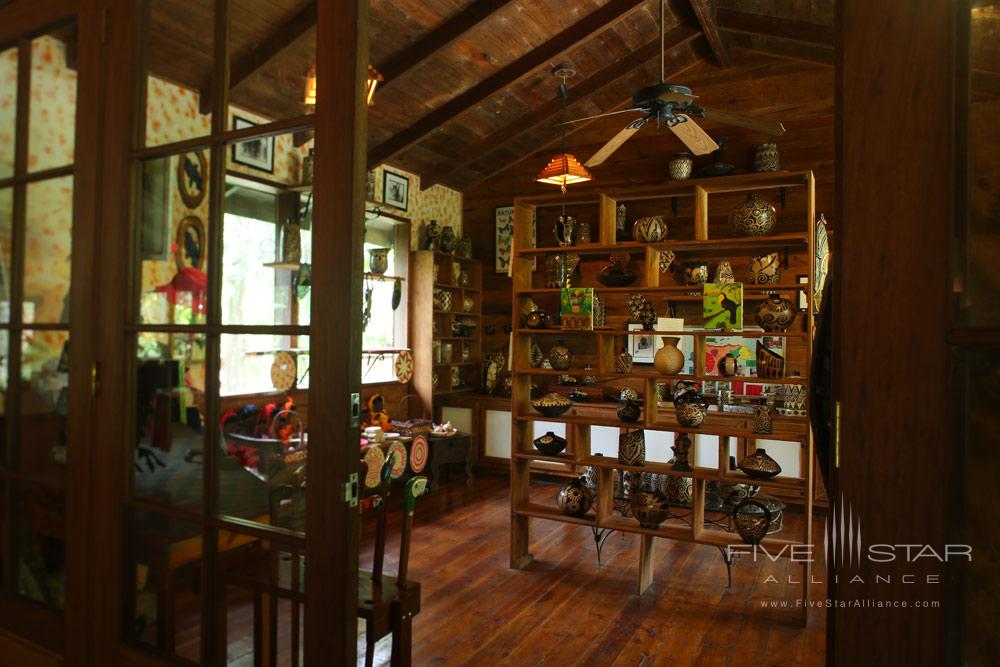 Gift Shop at The Lodge and Spa at Pico Bonito, La Ceiba, Honduras