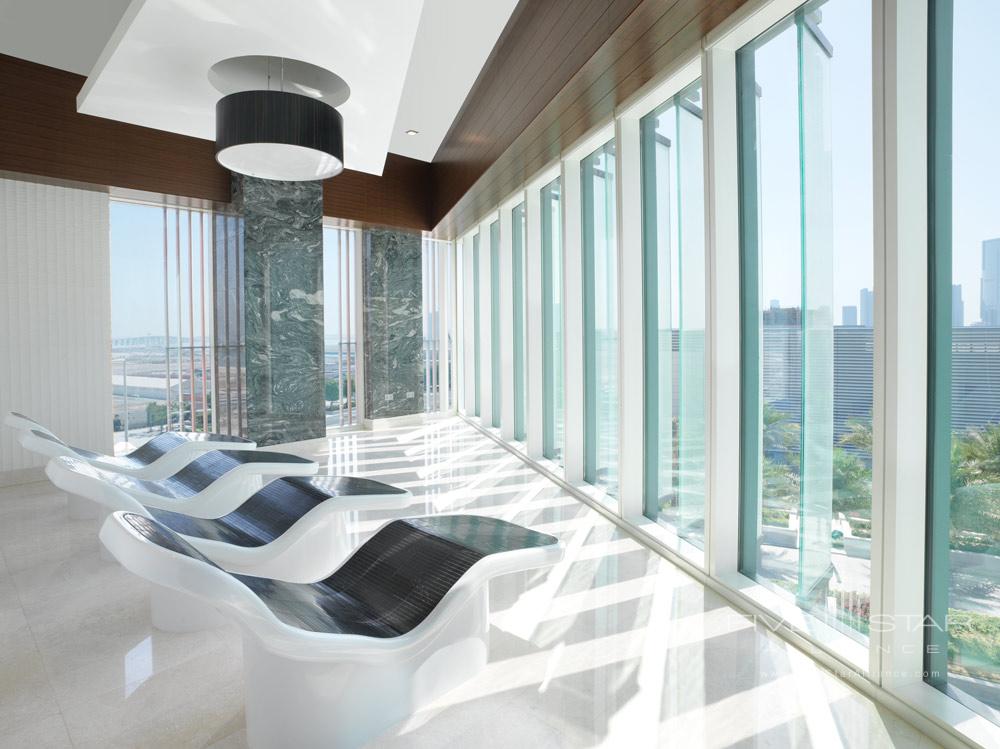 Heated Spa Loungers at Four Seasons Abu Dhabi, United Arab Emirates