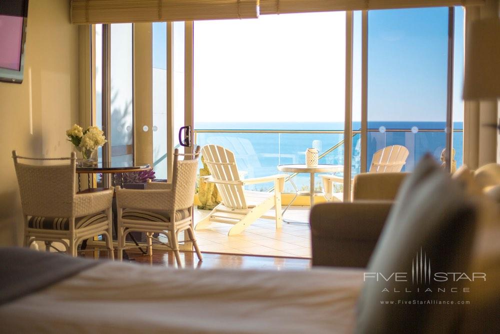 Room with a view form the deck at Jonahs in Whale Beach, Australia