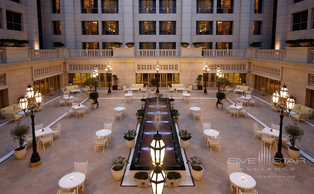 Patio Dining at The St. Regis Dubai, United Arab Emirates