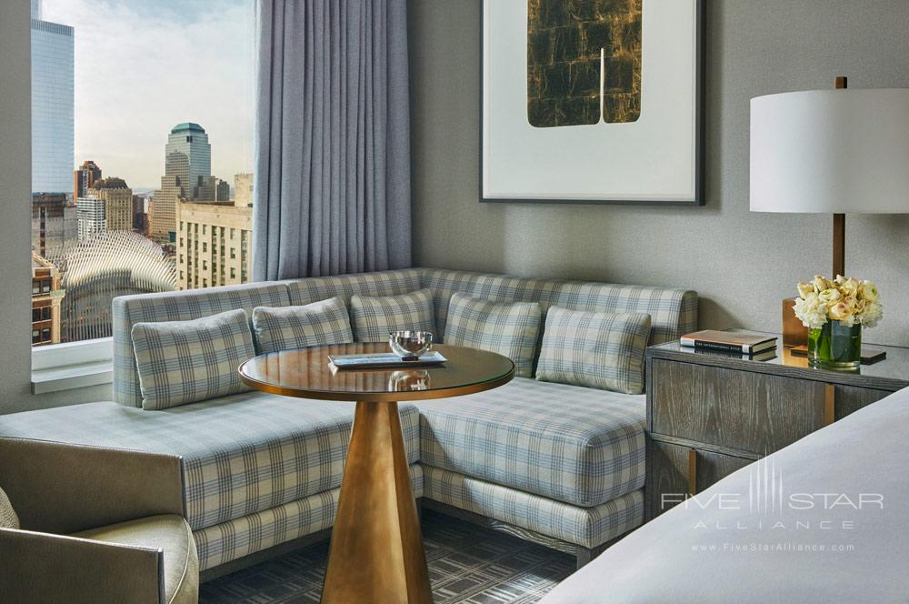 Suite Living Room at Four Seasons New York Downtown, NYC