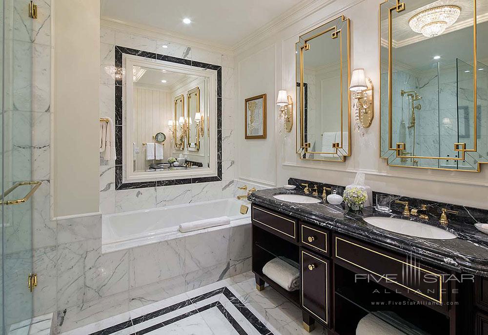 Guest Bath at Trump International Hotel Washington DC, United States
