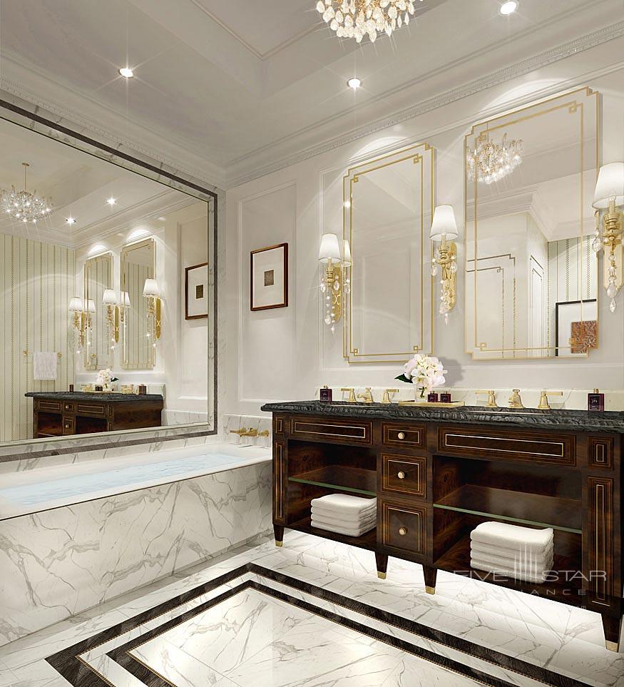 Guest Bath at Trump International Hotel Washington DC, United States