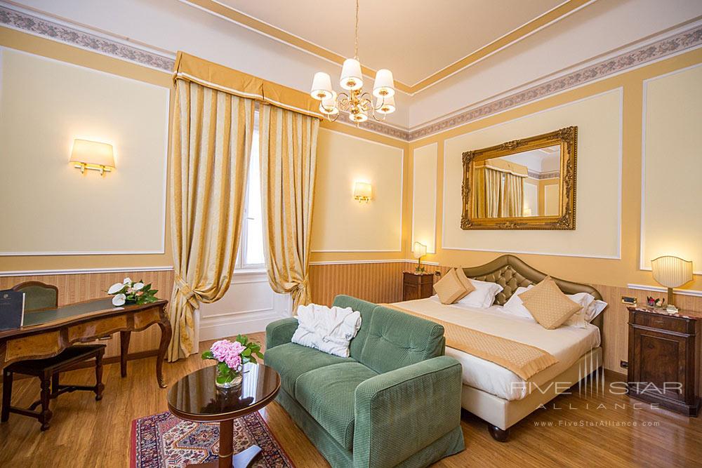 Guest Room at Hotel Bristol Palace, Genova, Italy