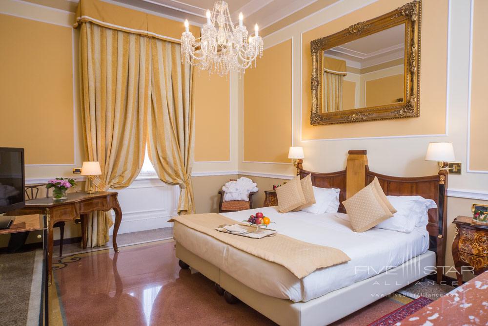 Guest Room at Hotel Bristol Palace, Genova, Italy
