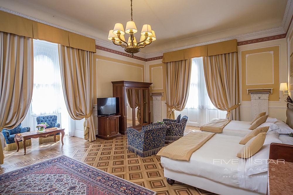 Double Guest Room at Hotel Bristol Palace, Genova, Italy