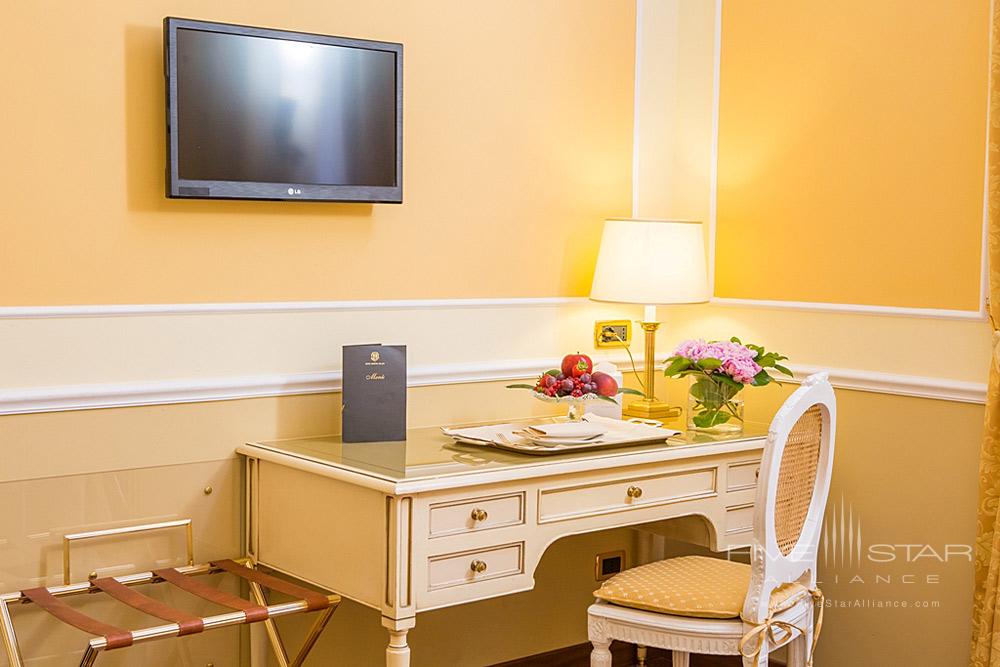 Guest Room at Hotel Bristol Palace, Genova, Italy