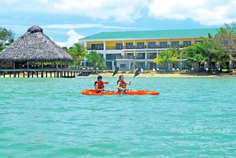 Kayaking at Playa Tortuga Hotel and Beach Resort, Bocas del Toro, Panama