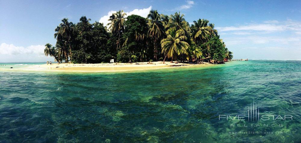 View of Playa Tortuga Hotel and Beach Resort, Bocas del Toro, Panama