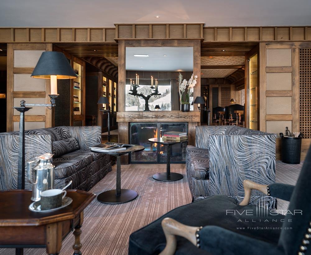 Lounge at Aman Le Melezin, Courcheval, France