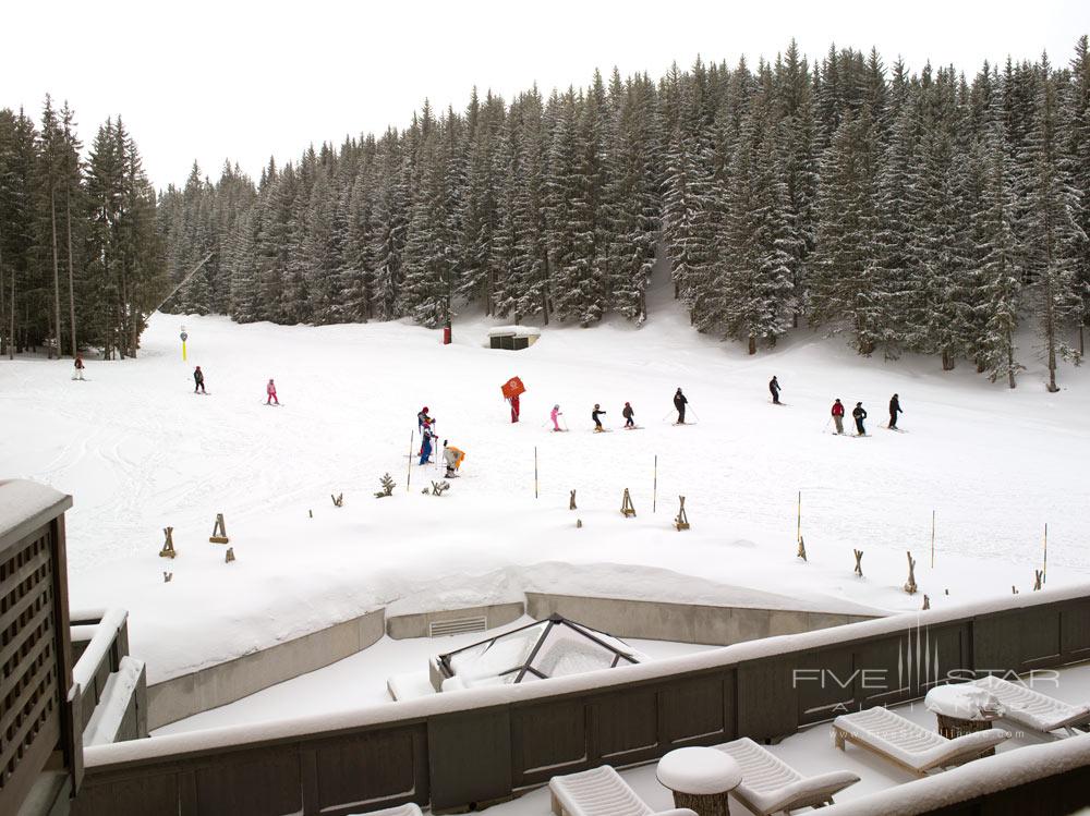 Views From the Hotel at Aman Le Melezin, Courcheval, France