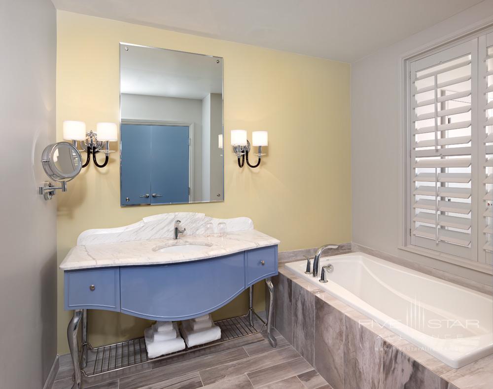 Guest Bath at Grand Bohemian Hotel Charleston, Charleston, SC