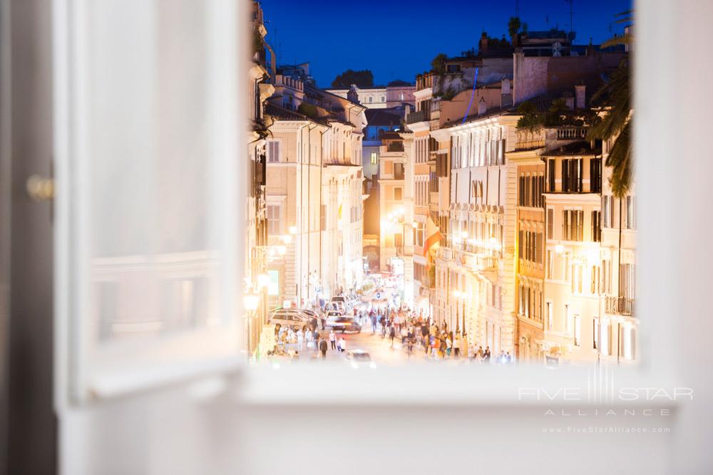 Views From HotelPiazzadispagna9, Rome, Italy