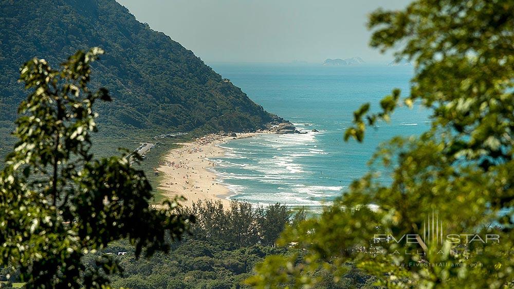 Prainha Beach at Grand Hyatt Rio de Janeiro, Brazil